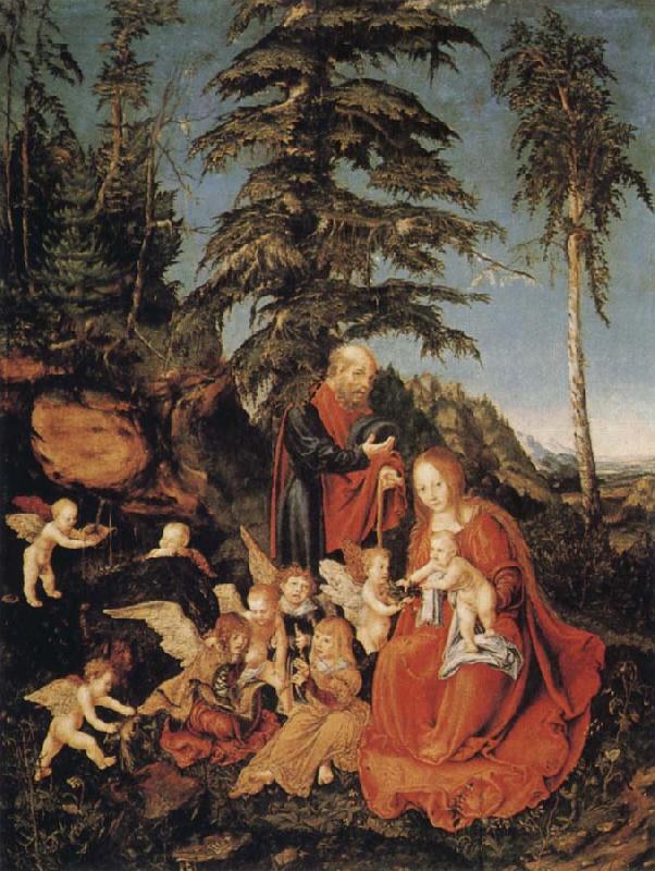 CRANACH, Lucas the Elder Rest on the Flight to Egypt